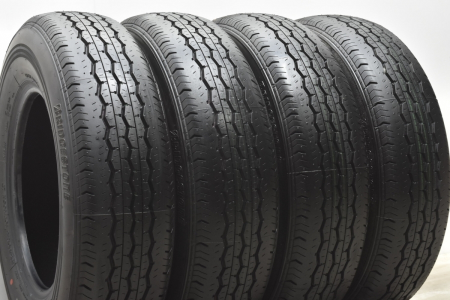 新車外し ブリヂストン 195/80R15 4本セット ハイエース キャラバン