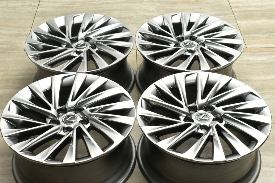 新車外し品】レクサス ES バージョンL 純正 18in 8J +45 PCD114
