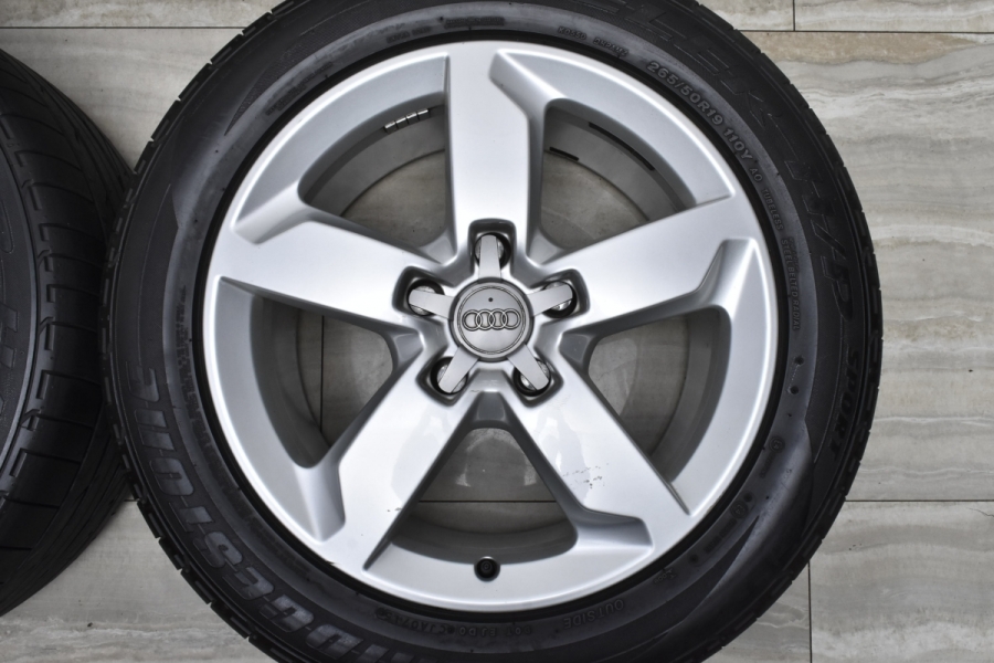 ホイールのみ可】アウディ 4L型 Q7 純正 19in 8.5J +62 PCD130