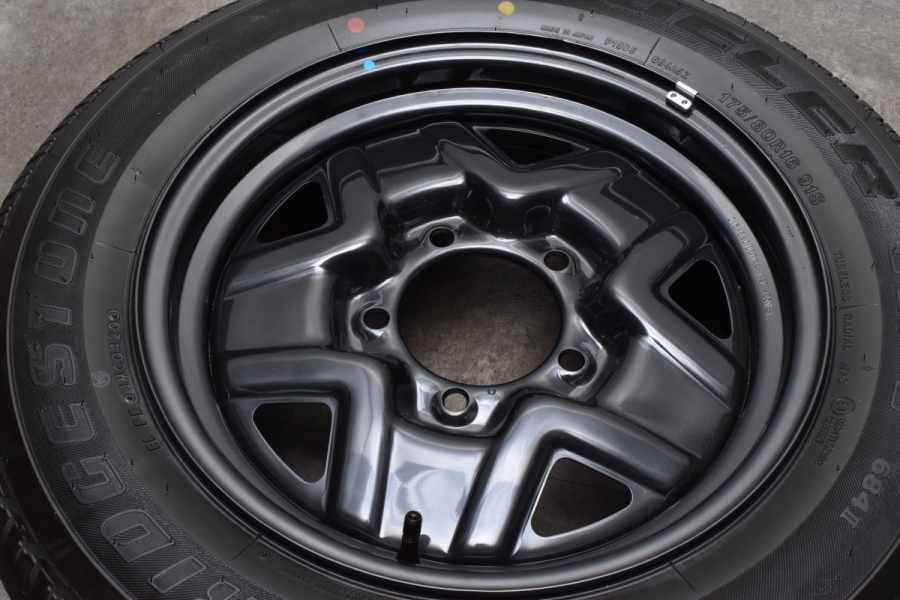 新車外し 2020年製】スズキ JB64 ジムニー 純正 1本 16in 5.5J +22