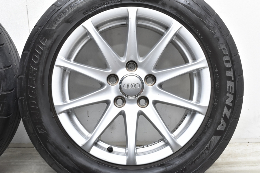 美品 バリ溝】アウディ TT 純正 16in 7.5J +45 PCD112