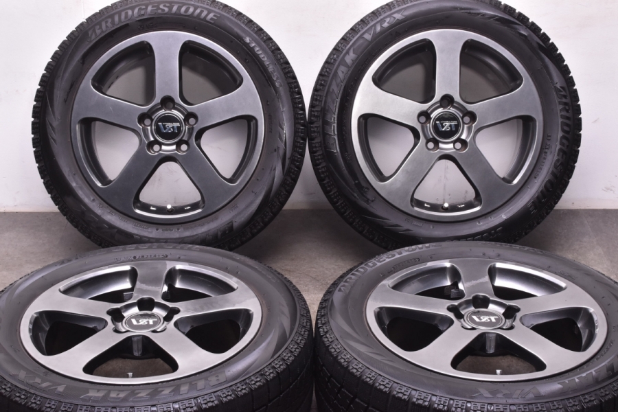 美品】VST 16in 7J +49 PCD108 ブリヂストン ブリザック VRX 205/55R16 ボルボ C30 S40 S60 V40 等  純正サイズ 中古 スタッドレスタイヤホイールセット | パーツ販売ナンバーワン