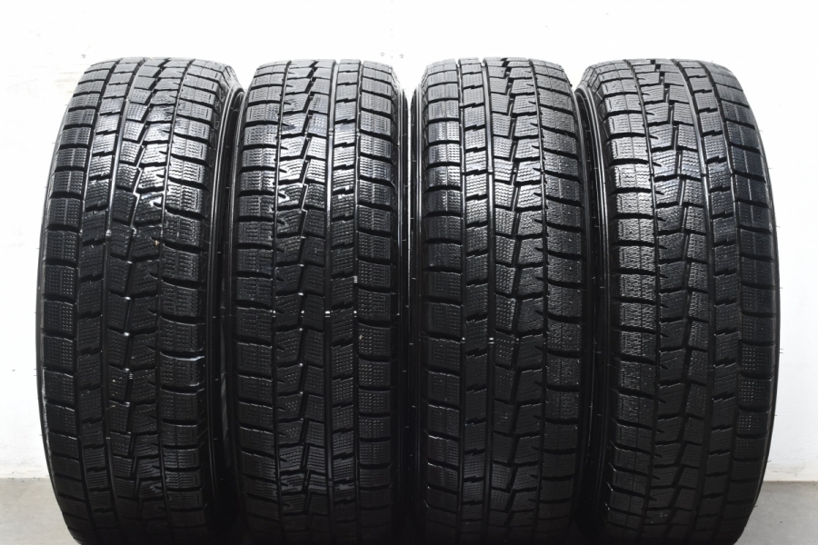 バリ溝 冬タイヤセット】ZACK 15in 6J +53 PCD114.3 ダンロップ ウインターマックスWM01 195/65R15 ノア  ヴォクシー ステップワゴン 中古 スタッドレスタイヤホイールセット | パーツ販売ナンバーワン