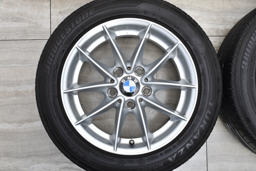 美品】BMW E90 3シリーズ 純正 Vスポーク 360 16in 7J +31 PCD120 