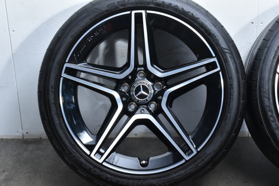 新車外し 2018年製】メルセデス AMG CLS 450 純正19in 8J +33 9J +28