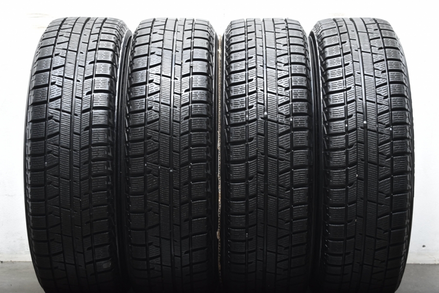 美品】レイシア 14in 5J +42 PCD100 ヨコハマ アイスガード iG50 175