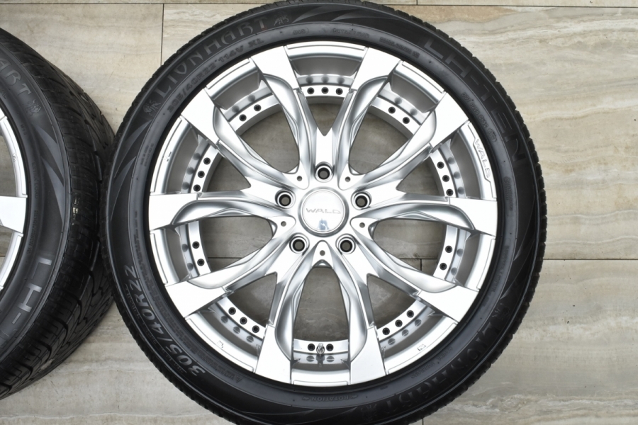 人気ホイール】WALD ジャレット J11-C 22in 10J +45 10.5J -5 PCD150 ライオンハート LH-TEN  305/40R22 ランドクルーザー200 レクサスLX 中古 タイヤホイールセット | パーツ販売ナンバーワン