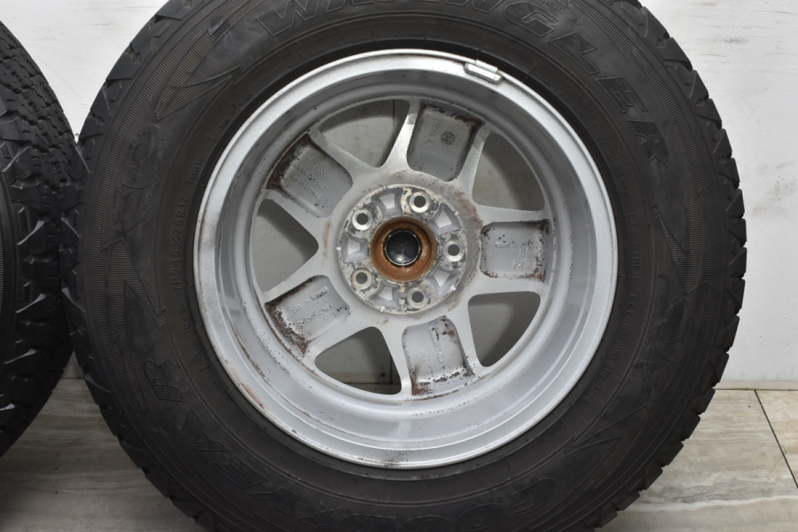 良好品】ジープ JK ラングラー 純正 17in 7.5J +44.45 PCD127