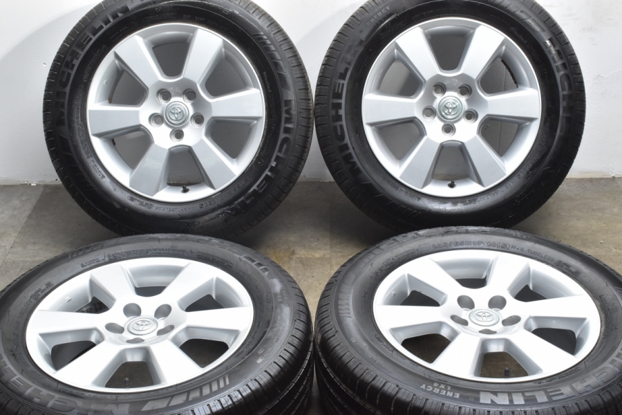 【大特価 純正ホイール】トヨタ 30 ハリアー 17in 6.5J +35 PCD114.3 ミシュラン エナジー LX4 225/65R17  RAV4 ヴァンガード クルーガー