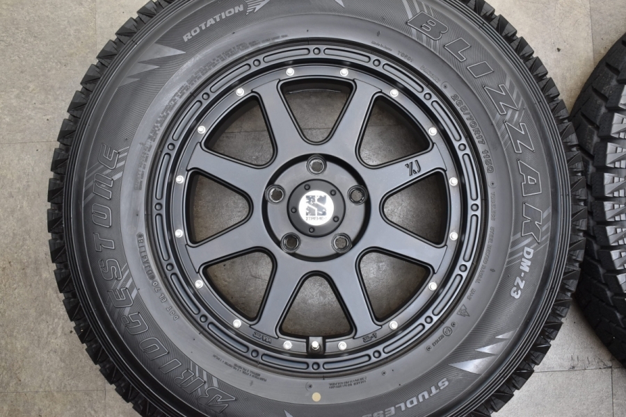 バリ溝 美品】エクストリームJ 17in 7.5J +40 PCD127 ブリヂストン 