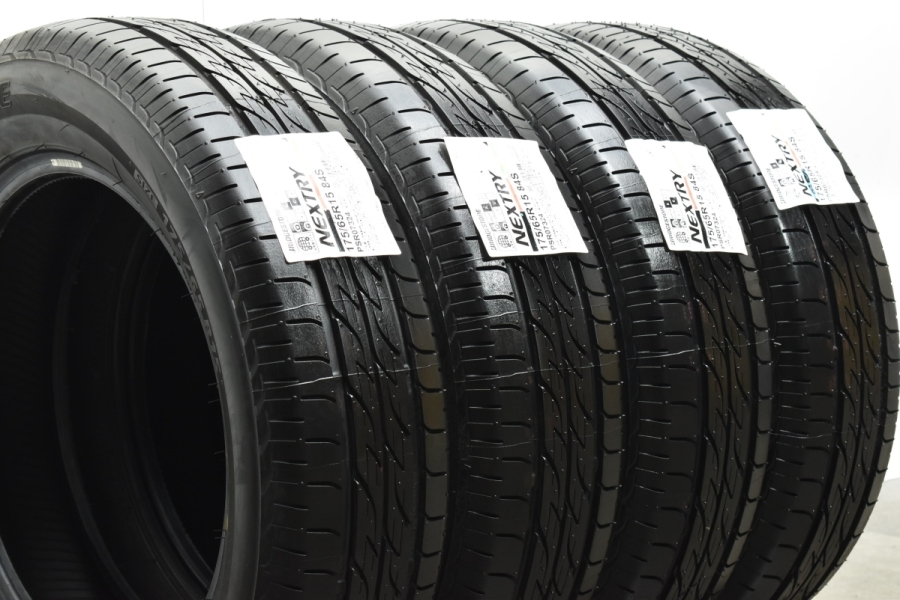 2021年製 未走行品 バリ溝】ブリヂストン ネクストリー 175/65R15 4本