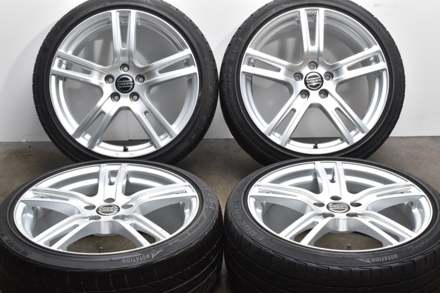 【ホイールのみ販売可能】ユーロプレミアム 18in 8J +55 PCD108 ERGLANZ EG-1 225/40R18 ボルボ V40 V50  V70 純正サイズ VOLVO