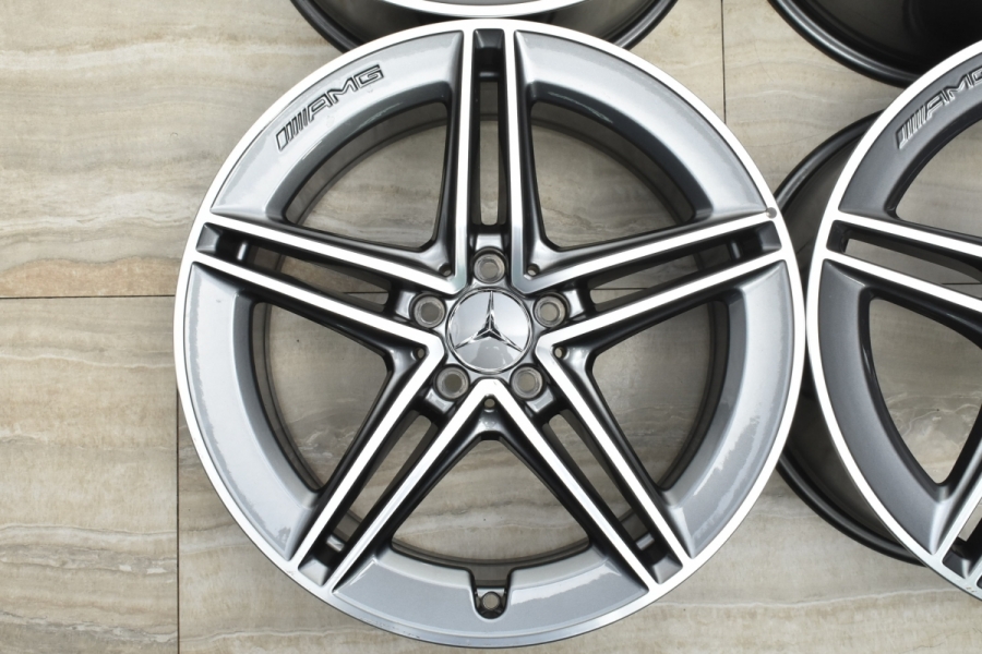 新車外し 美品】メルセデスAMG C118 CLA45 純正 19in 9J +52
