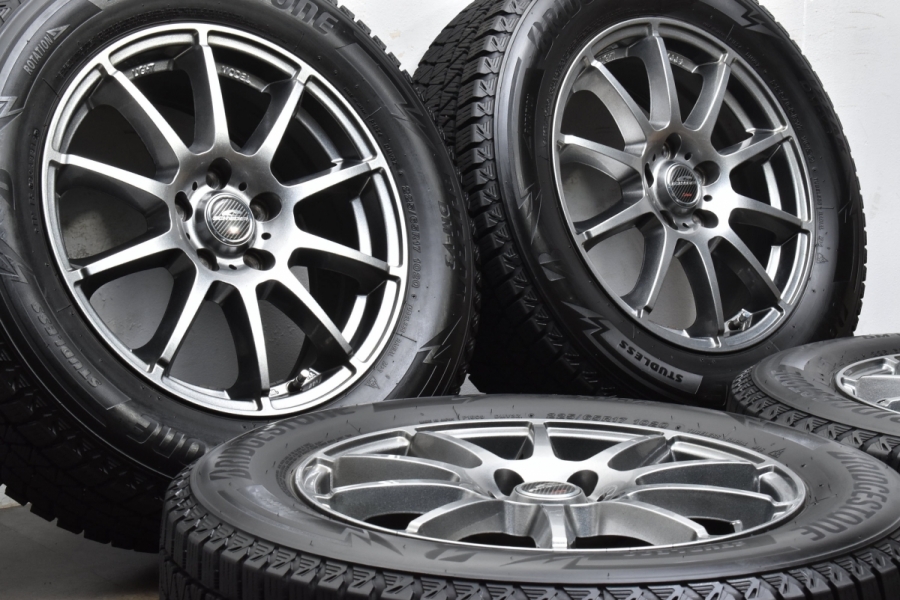 バリ溝 美品】シュナイダー 17in 7J +48 PCD114.3 ブリザック DM-V3 225/65R17 エクストレイル CX-5 CX-8  レガシィアウトバック能 中古 スタッドレスタイヤホイールセット | パーツ販売ナンバーワン タイヤ・ホイールセット