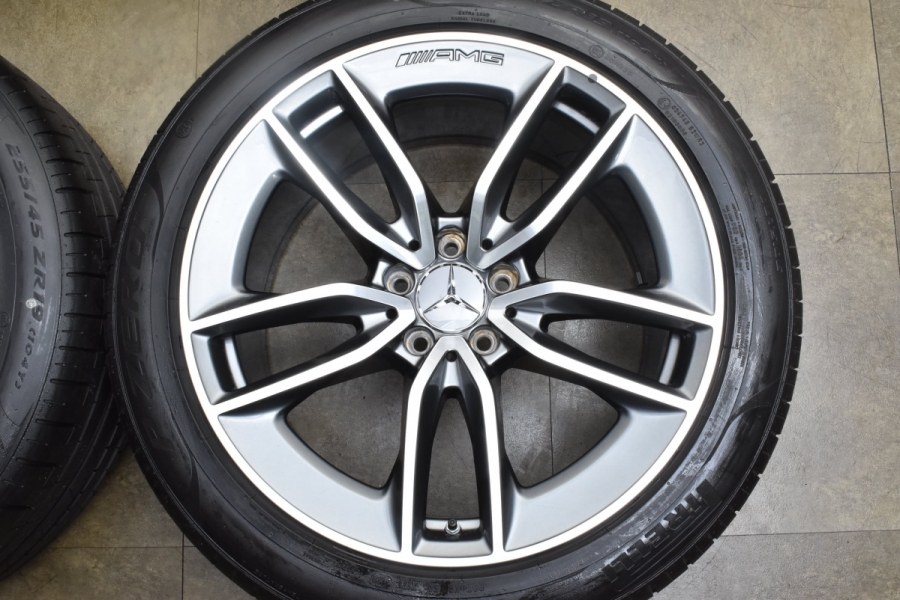 ゼニス新作モデル GT43 新車外し品】メルセデスAMG 純正 11J+17 9.5J+22.5 19in タイヤ・ホイール