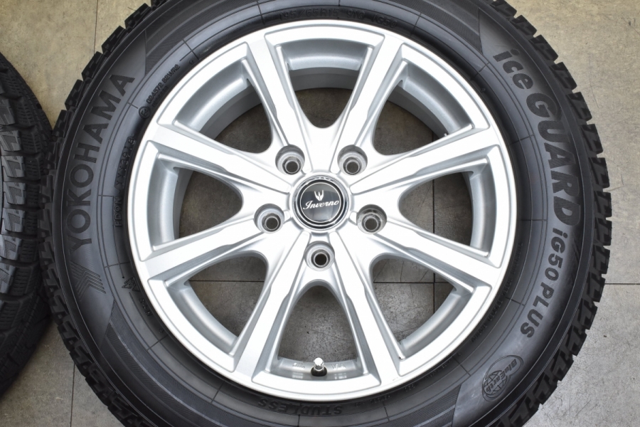 溝有り】195/65R15 ホイール付 ice GUARD IG50