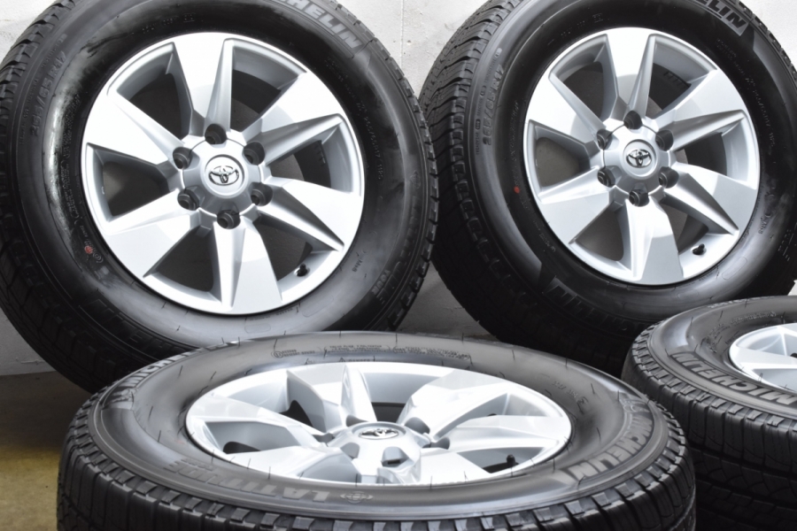 ミシュラン ラティチュード 265/65R17 /トヨタ純正 プラド 7.5J+