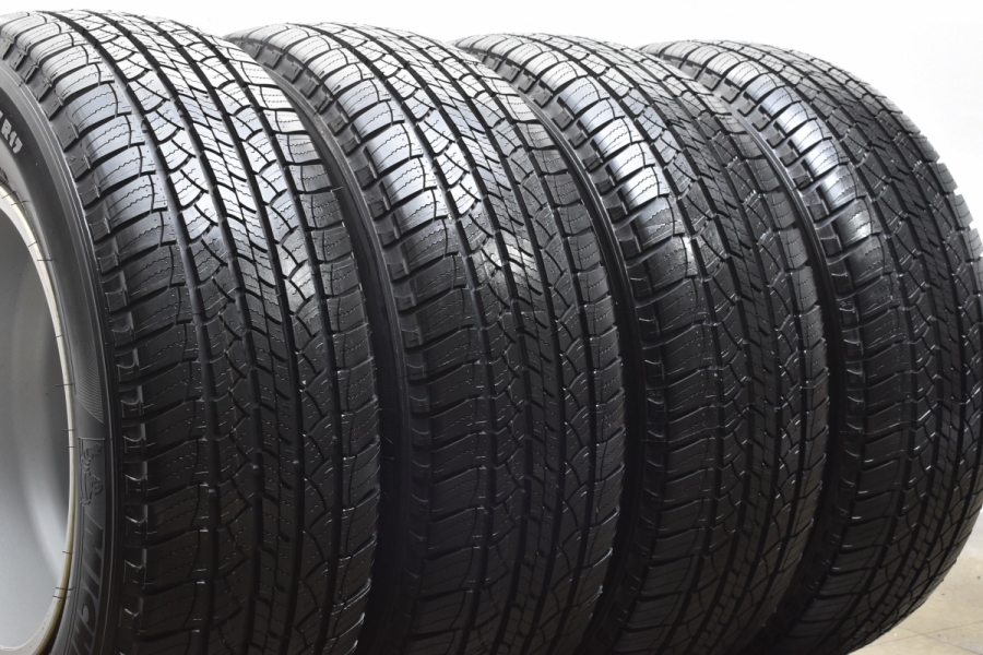 プラド純正4本新車外しミシュラン 265/65R17 タイヤ・ホイールセット 2023年製 新車外し】トヨタ 150 ランドクルーザープラド 後期