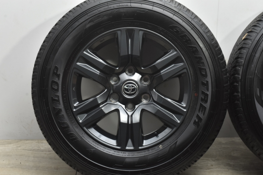 2021年製 バリ溝 美品】トヨタ ハイラックス 後期 純正 17in 7.5