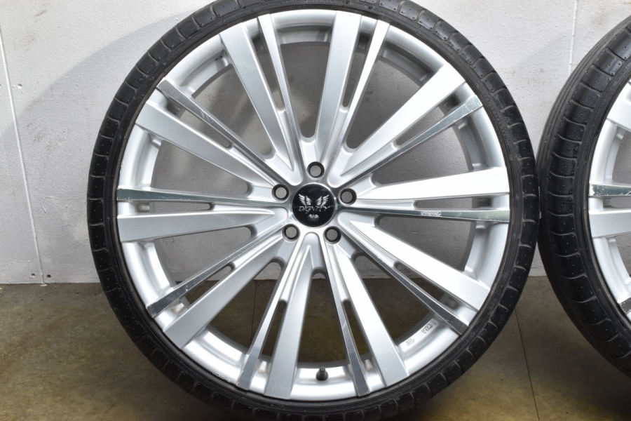225/30/20タイヤ、DIGNYTYホイールセット、プリウス等 程度良好品】DIGNITY 20in 7.5J +45 PCD100 ATR CORSA 225/30R20