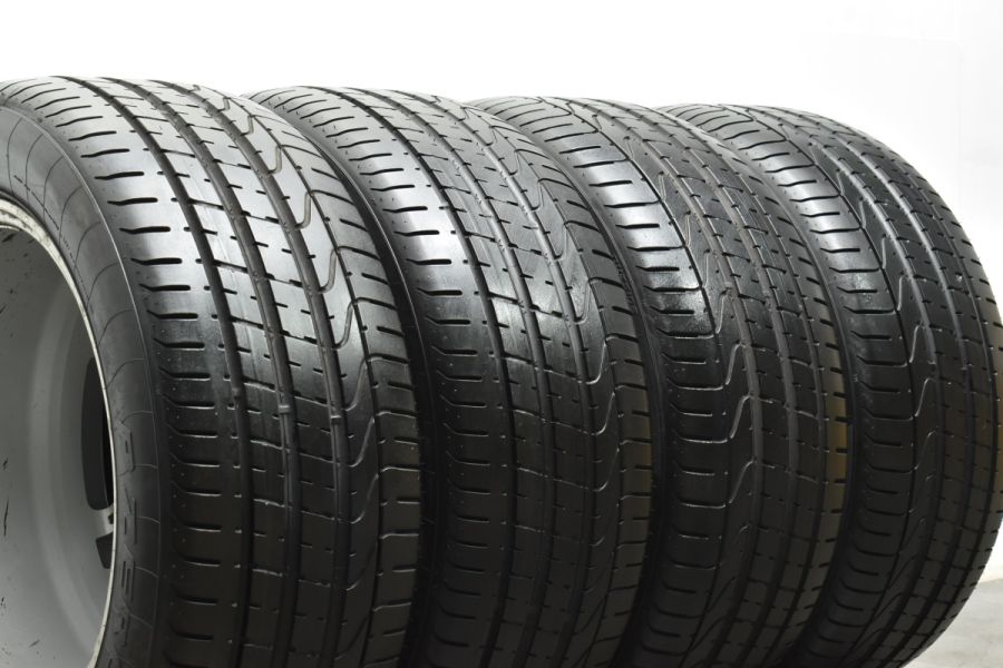 正規品】ポルシェ 958 カイエン 純正 19in 8.5J +59 PCD130 N0承認 ピレリ P-ZERO 265/50R19  7P5601025A VW トゥアレグ アウディ 4L Q7 中古 タイヤホイールセット | パーツ販売ナンバーワン