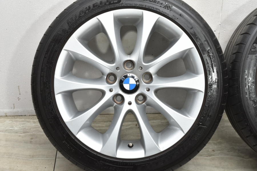 中古品】BMW 3シリーズ用 17インチ スタッドレスタイヤ＆ホイール 4本