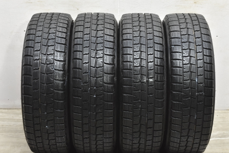 【程度良好】DUFACT 15in 5.5J +42 PCD100 ダンロップ ウィンターマックス WM01 175/65R15 アクア ヤリス  カローラ フィット ノート ソリオ