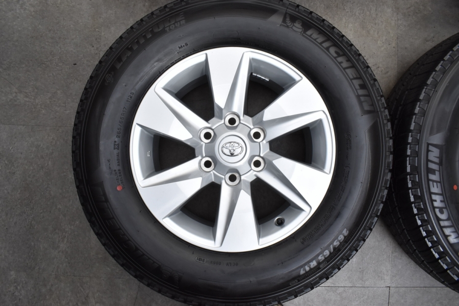 新車外し 美品】トヨタ 150 ランクルプラド 後期 純正 17in 7.5J