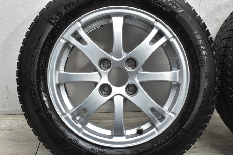 シトロエン プジョー等に 15インチ 4穴 PCD108 ＋25 185/65R15