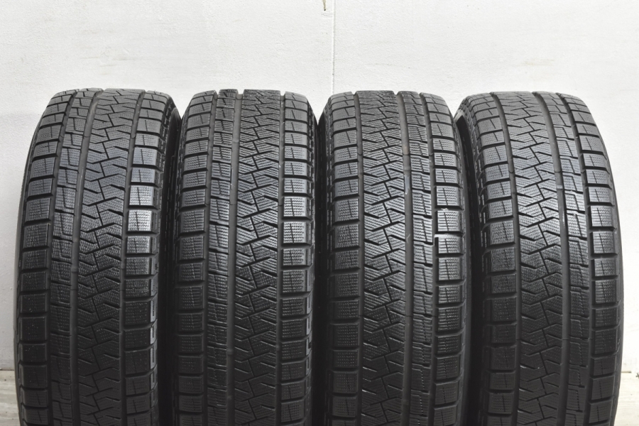 バリ溝 美品】ZELERNA 16in 6.5J +40 PCD114.3 ピレリ アイス バリ溝 美品】ZELERNA 16in 6.5J +40 PCD114.3 ピレリ アイス