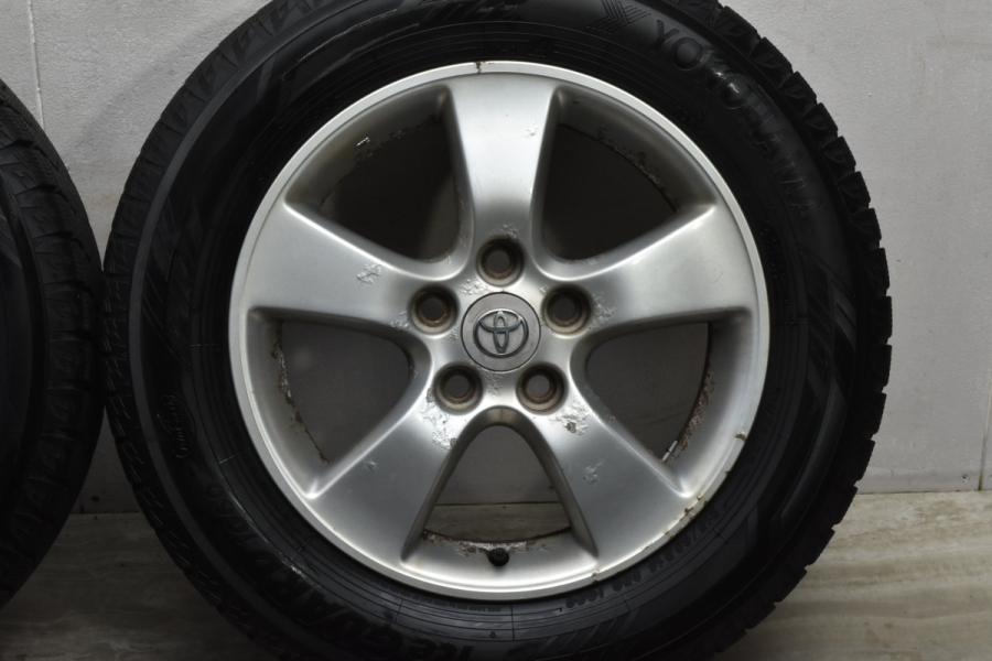 バリ溝】トヨタ 30 エスティマ 純正 16in 6.5J+50 PCD114.3 ヨコハマ 
