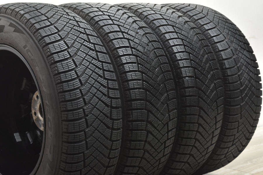 【バリ溝】ボルボ 純正 17in 7J +50 PCD108 ピレリ アイスゼロフリクション 235/65R17 品番:31362238 VOLVO  XC60 XC90 純正サイズ