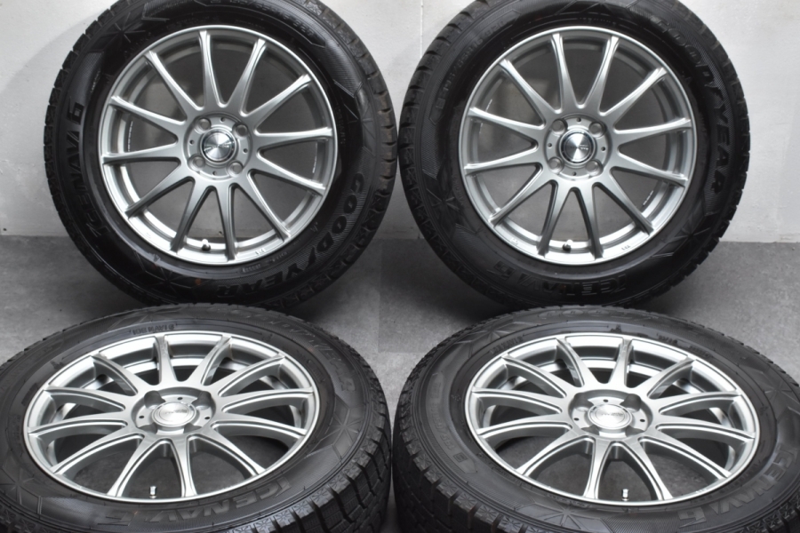 バリ溝 195/65R16 スタッドレス ロッキー ライズ 等 16×6J 40 美品 