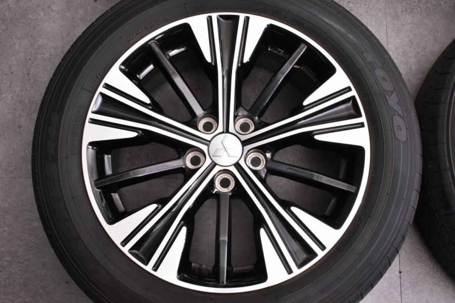 新品・未使用　三菱純正　GL3W エクリプスクロス　アルミホイール1本 三菱 アルミホイール(ブラック)1本分「ミツビシ純正用品