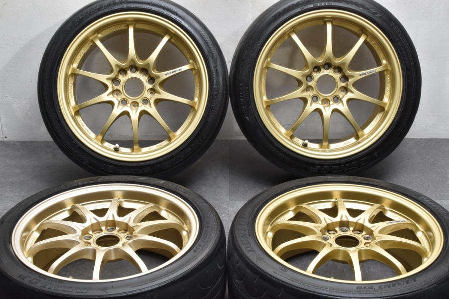 鍛造品】RAYS ボルクレーシング CE28 17in 7.5J+50 PCD114.3 80