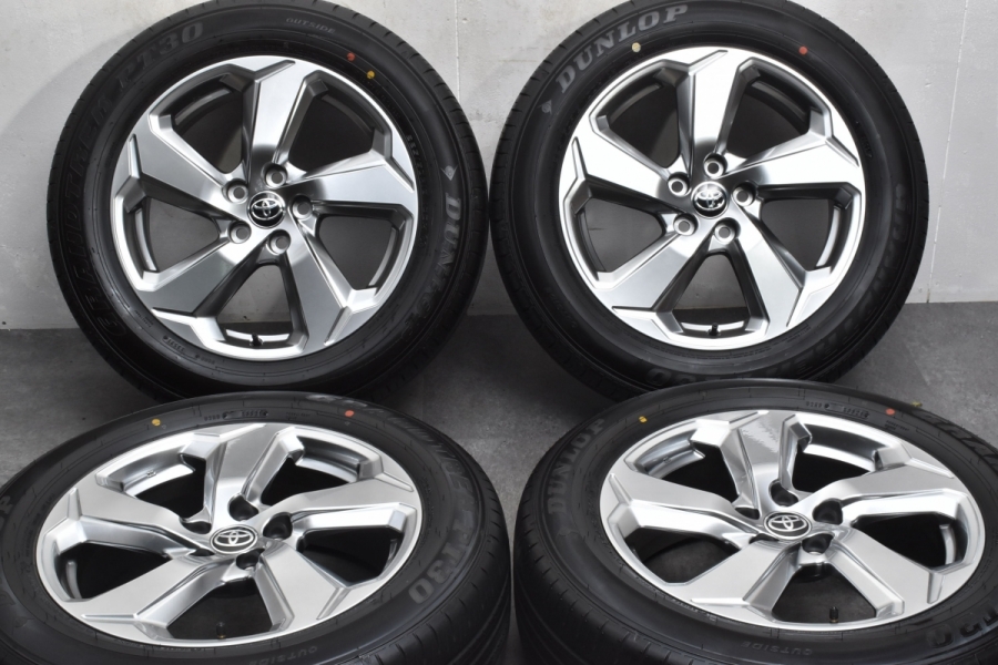 美品 バリ溝】トヨタ RAV4 G 純正 18in 7J +35 PCD114.3