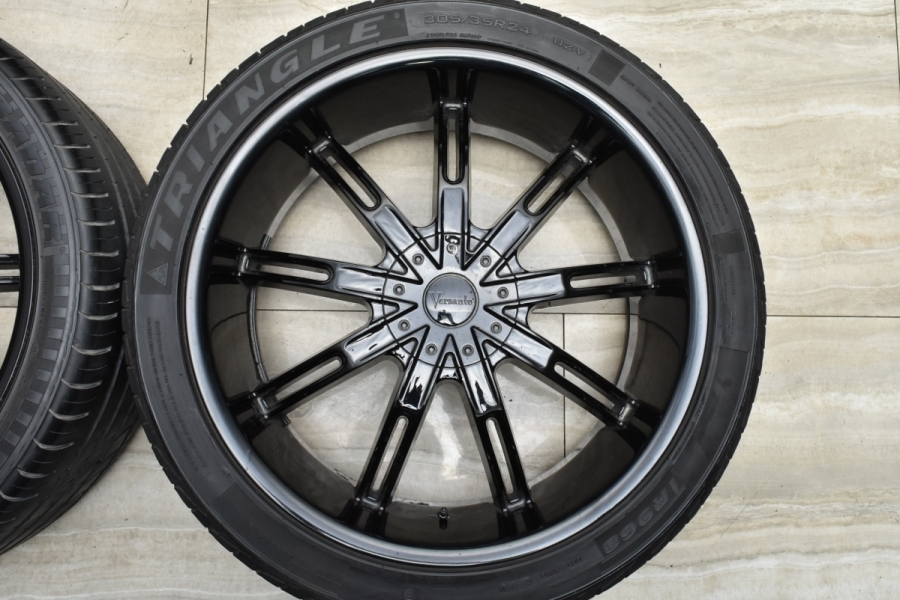 中古】24インチLEXANI LUSTランクル100タンドラPCD150メッキ