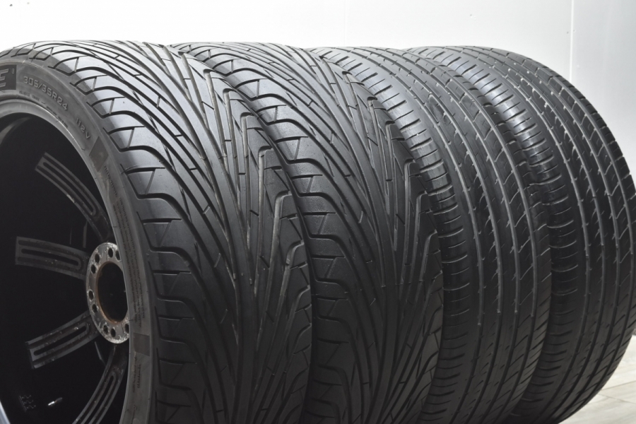 24インチ 大口径】VERSANTE 24in 9.5J +30 PCD114.3 5穴 5H