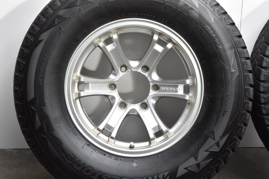 良好品】キーラー フォース 16in 7J +5 PCD139.7 ブリヂストン 