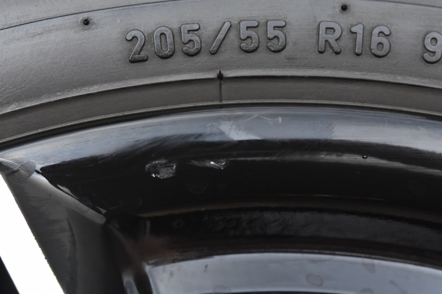 バリ溝 良好品】ユーロテック 16in 6.5J +25 PCD108 ピレリ アイスゼロ 
