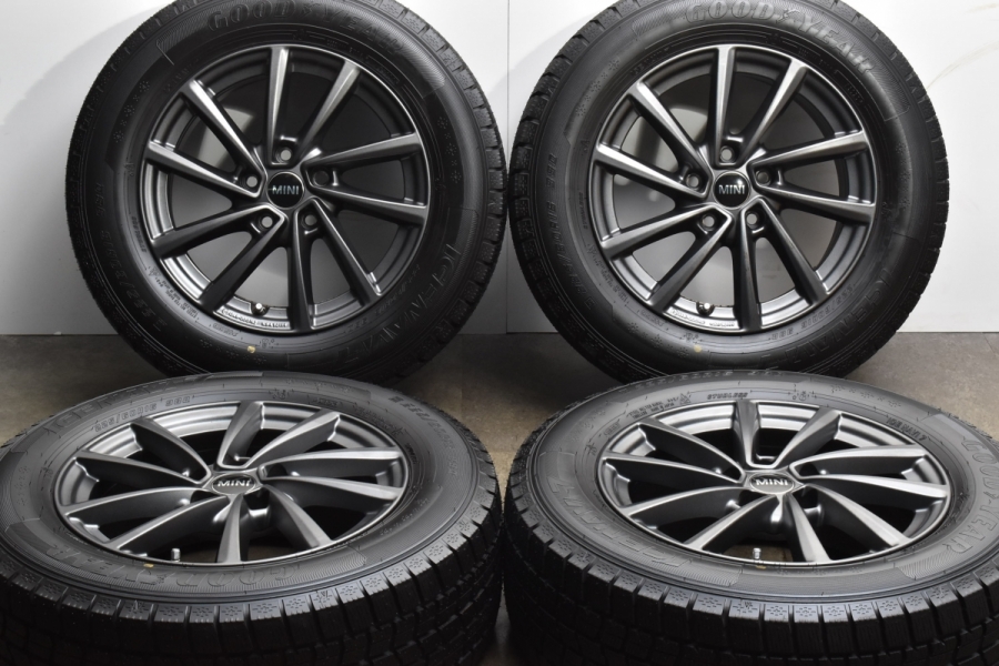 冬用/美品♪BORBET 超バリ溝 イボ付 195/65R15 VW フォルクスワーゲン ゴルフ トゥーラン アウディ他も♪完全格安1，000-売切♪