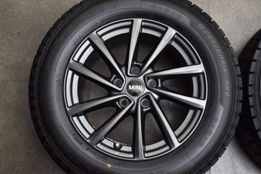冬用/美品♪BORBET 超バリ溝 イボ付 195/65R15 VW フォルクスワーゲン ゴルフ トゥーラン アウディ他も♪完全格安1，000-売切♪