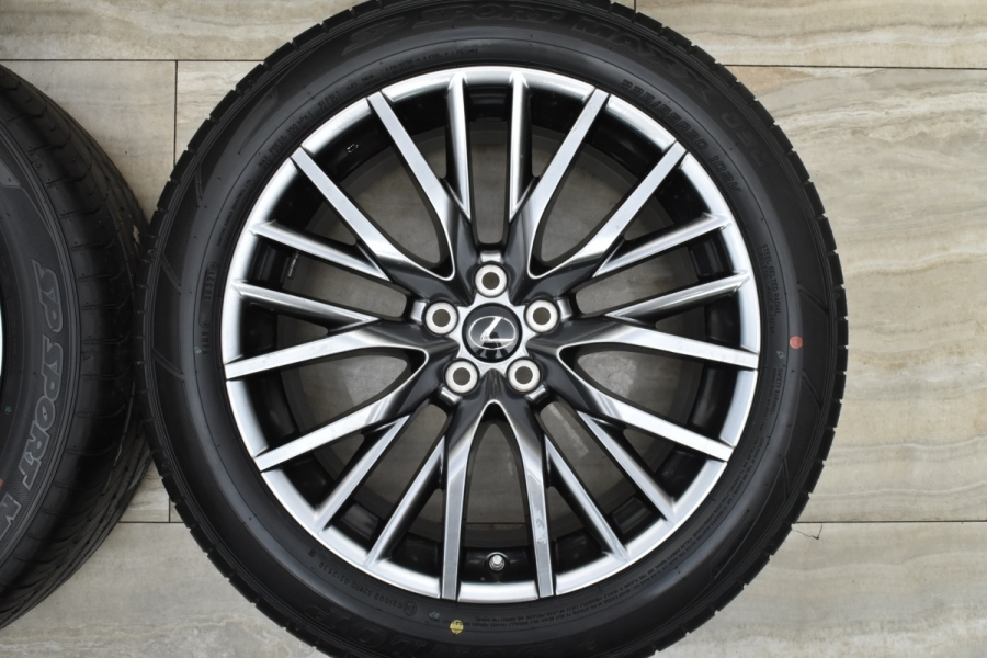 新車外し 美品】レクサス RX Fスポーツ 純正 20in 8J +53 PCD114.3
