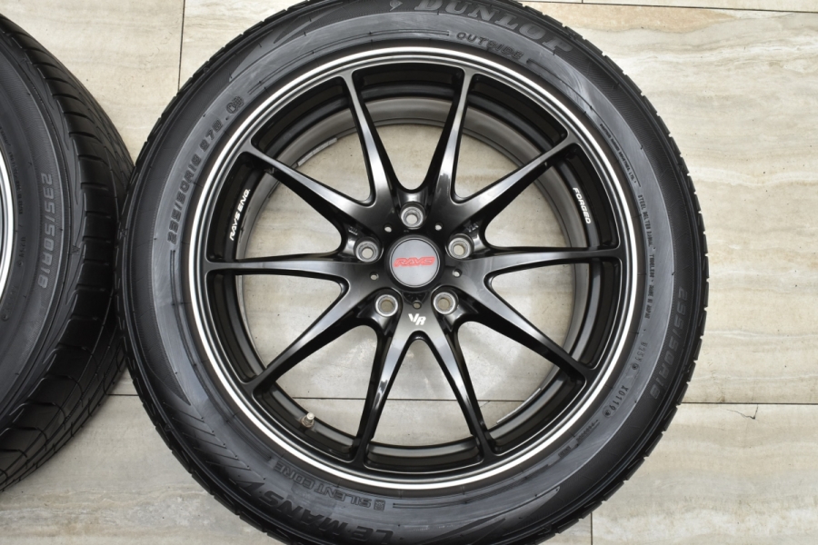 鍛造 人気品】RAYS VOLK RACING G25 18in 7.5J +43 PCD114.3