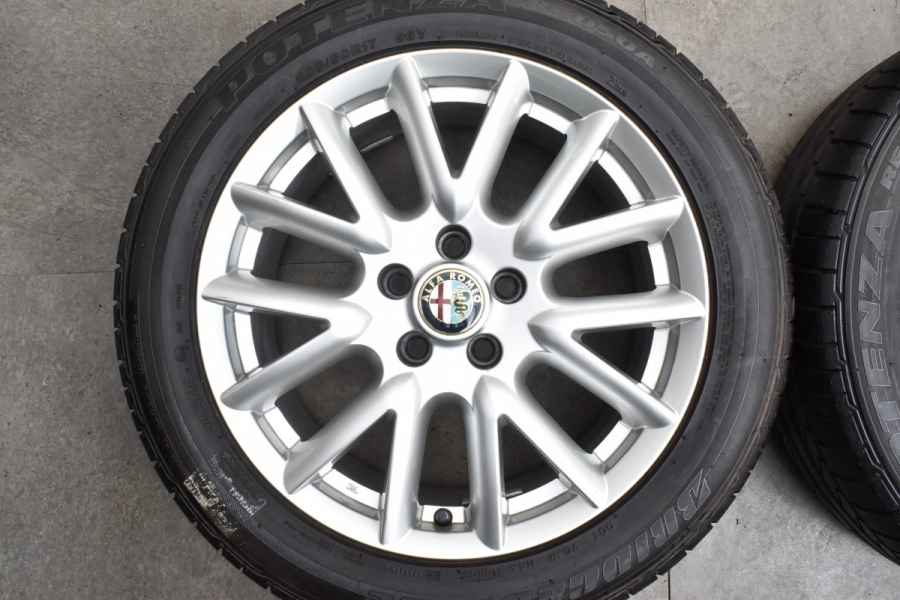 希少 正規品】アルファロメオ 159 純正 17in 7.5J +40.5 PCD110 