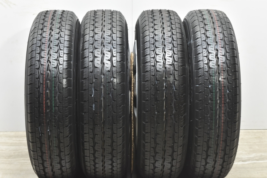 トーヨータイヤタイヤ新車外し155/80R14陸送タイヤ　4本セット