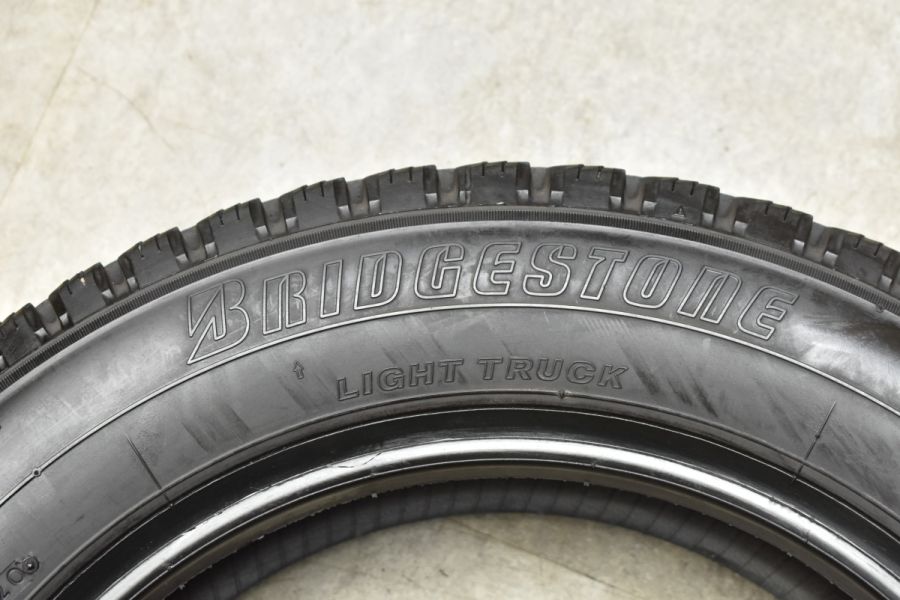 【バリ溝 小型トラック用】ブリヂストン W960 195/65R16 106/104L LT 6本セット ライトトラック スタッドレス チューブレス