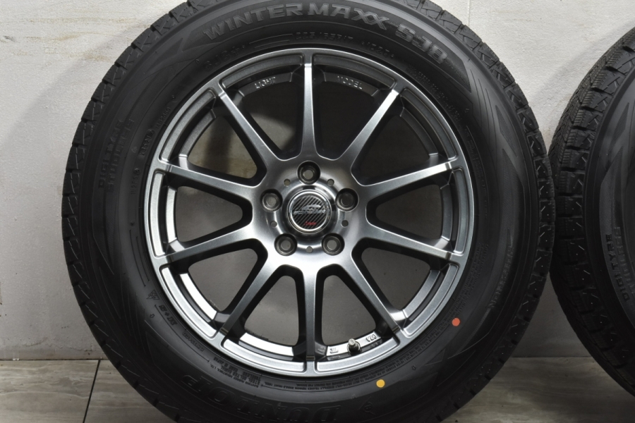 シュナイダー 17in7J+48 PCD114.3ダンロップ ウィンターマックス