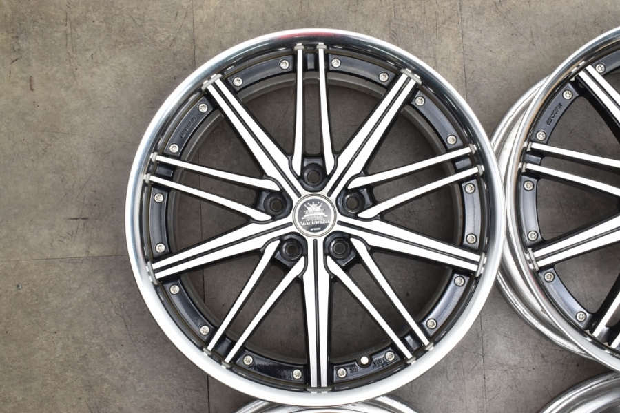 WORK】ワーク ヴァリアンツァ A6S 19in 7.5JJ +50 PCD114.3 4本 ノア  