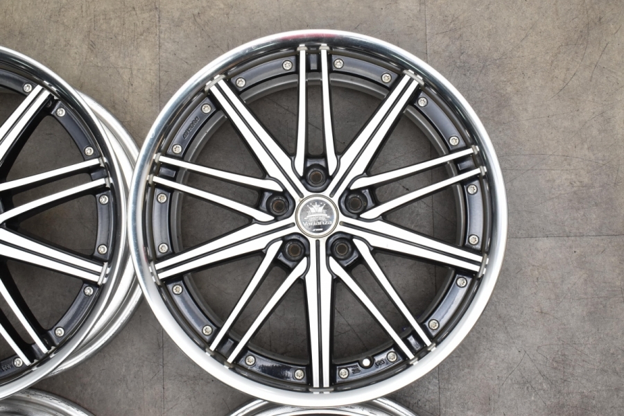 ワーク　ヴァリアンツァ　19インチ クローム仕上げ ホイール　4本セット ワーク ヴァリアンツァ 19インチ クローム仕上げ ホイール 4本